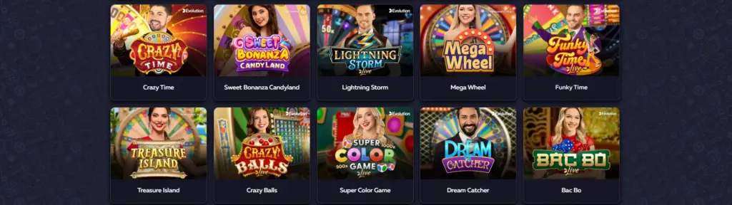 live-игры pokerdom